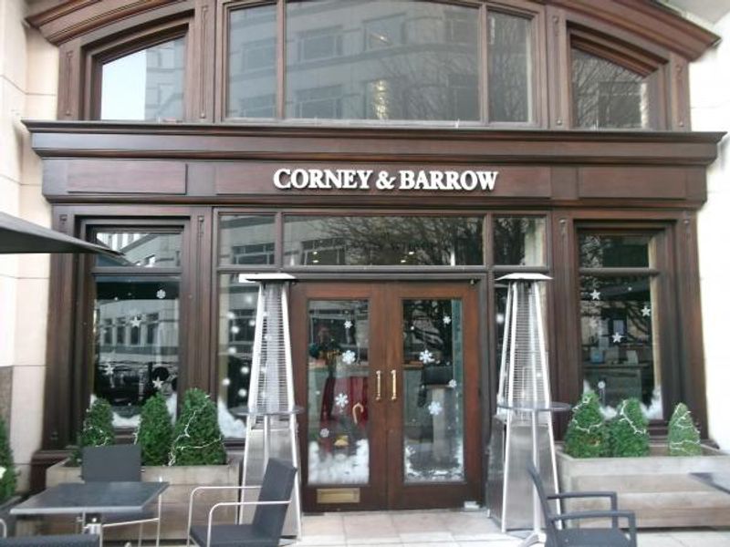 Corney & Barrow London E14 taken 201. (Pub, External, Key). Published on 28-01-2015
