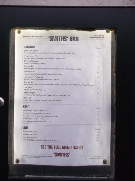 Smiths of Smithfields London EC1 taken Nov 2015. (Sign). Published on 06-12-2015