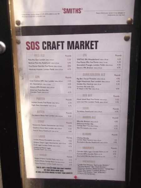 Smiths of Smithfields London EC1 taken Nov 2015. (Sign). Published on 06-12-2015
