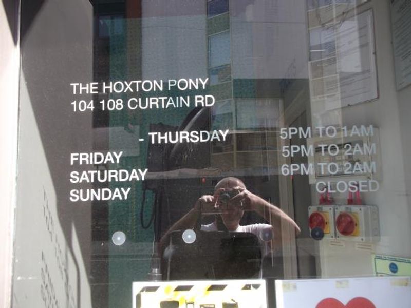 Hoxton Pony London EC2 taken May 2016. (Pub). Published on 19-05-2016