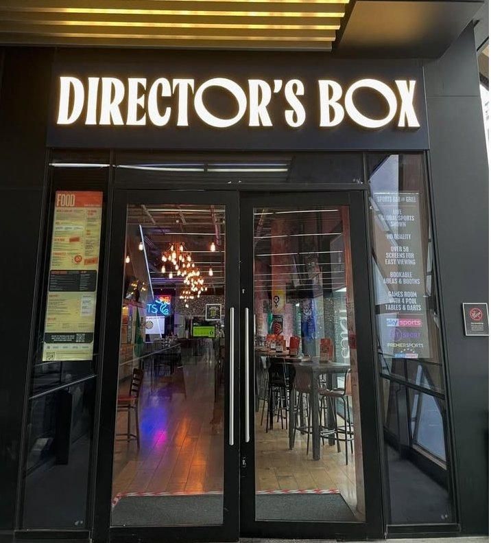 Directors Box London E1420250528R. (Pub, External, Key). Published on 24-12-2025