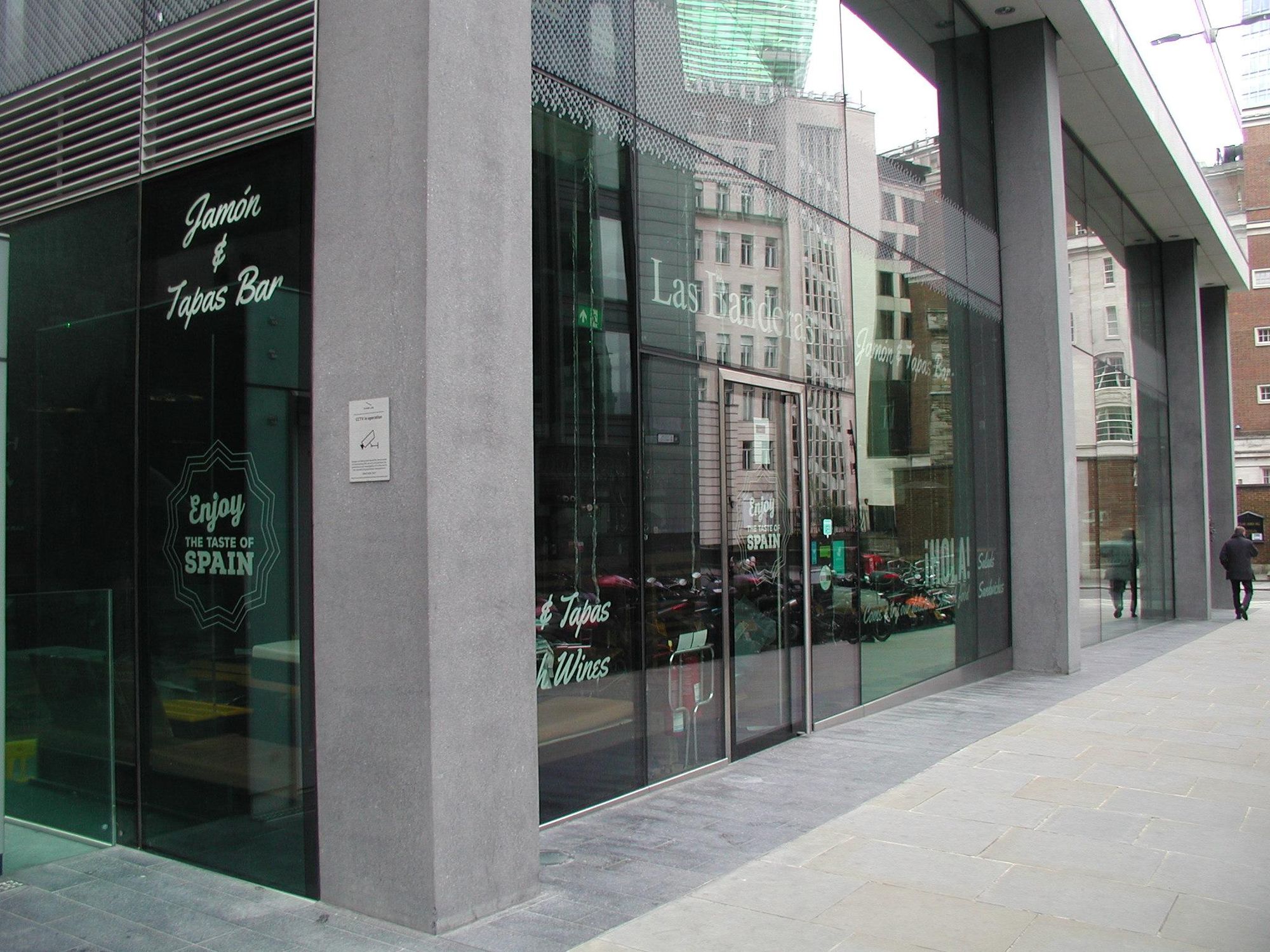 Las Banderos London EC3R taken 20220228. (Pub). Published on 03-03-2022