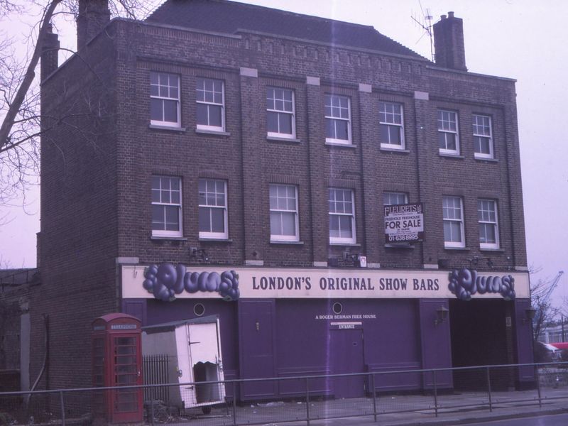 Plums Two ex Ironbridge Tavern London E14. (Pub, External). Published on 12-01-2023 