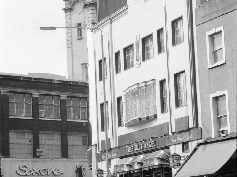 Blue Angel London EC1 taken in 1986.. (Pub, External). Published on 07-02-2019