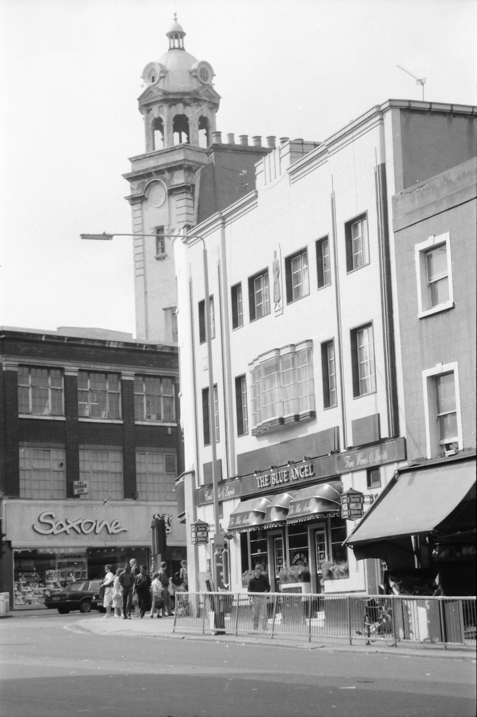 Blue Angel London EC1 taken in 1986.. (Pub, External). Published on 07-02-2019