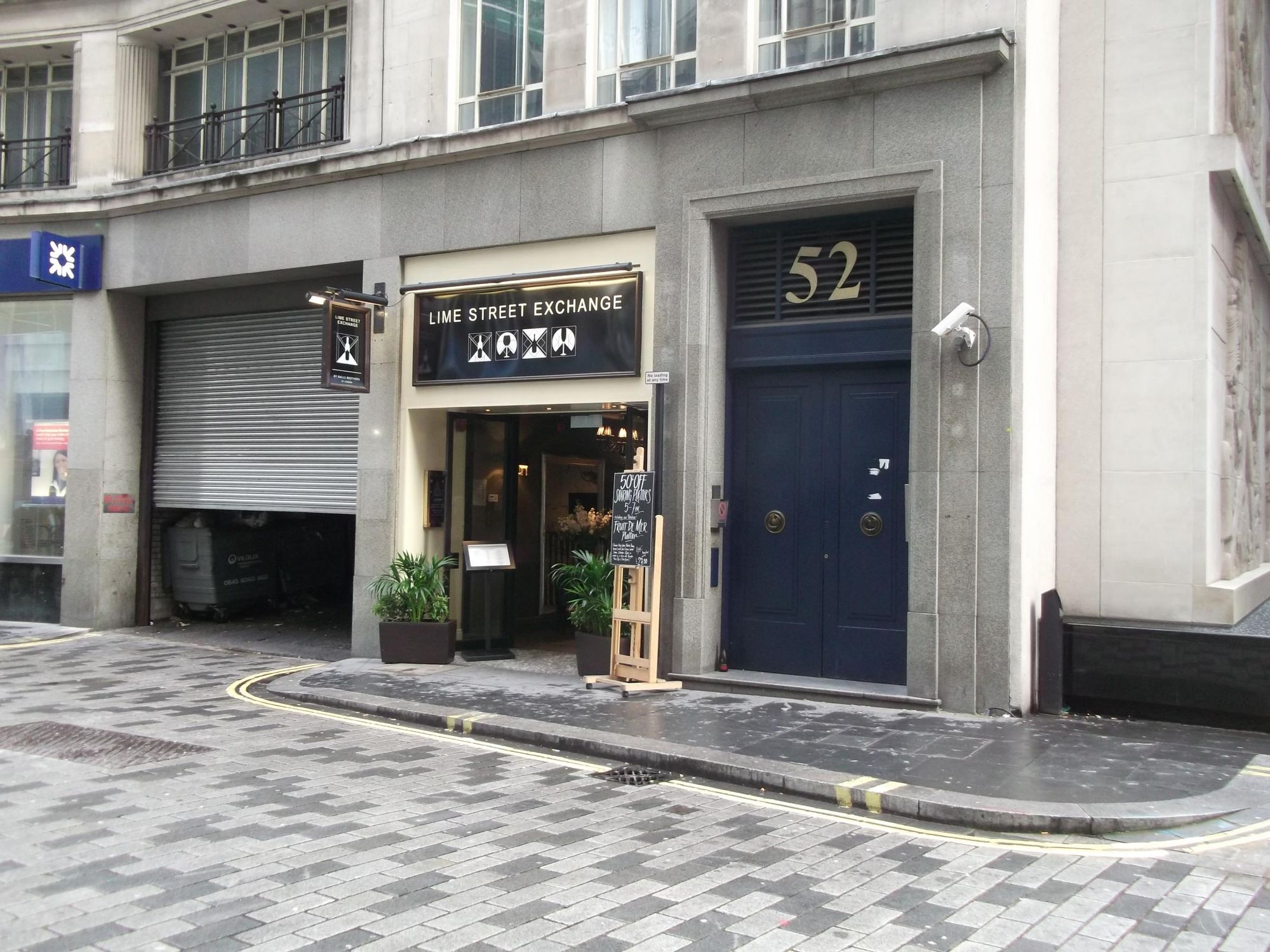 Lime Street Exchange London EC3M taken Sept 2012. (Pub, External). Published on 22-01-2017