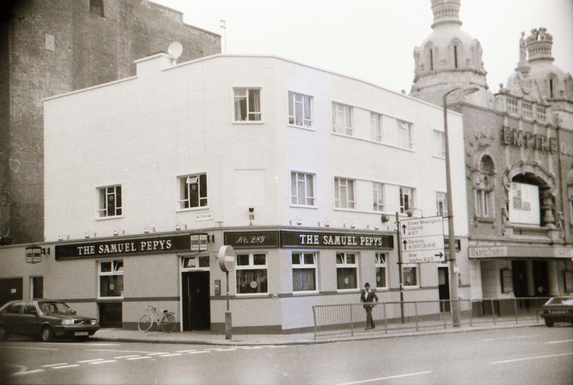 E8 Samuel Pepys taken betwen Aug 1989-Feb 1990.. (Pub, External, Key). Published on 21-06-2018