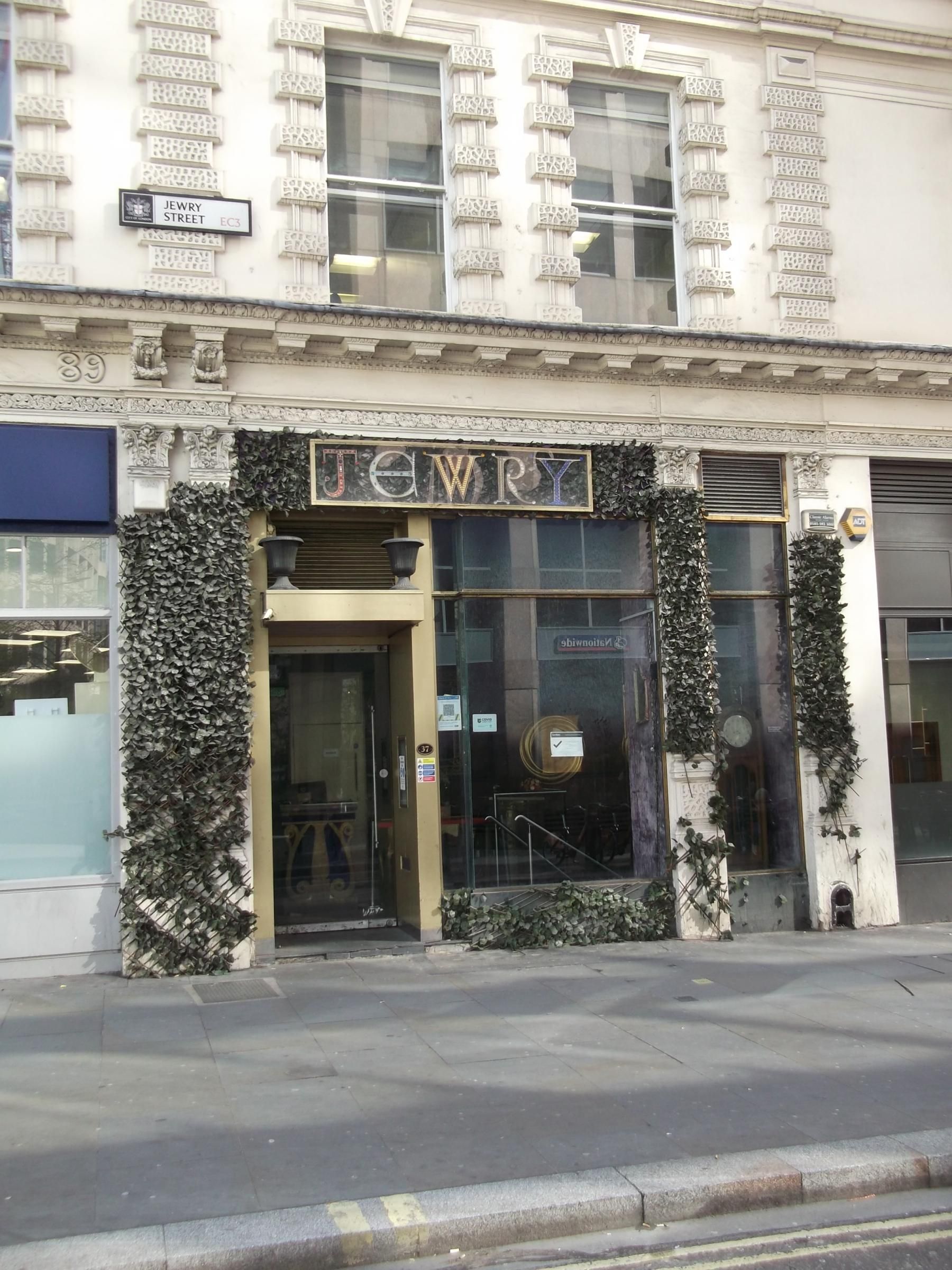 Jewry London EC3-2022-04-11.. (Pub, External). Published on 22-04-2022