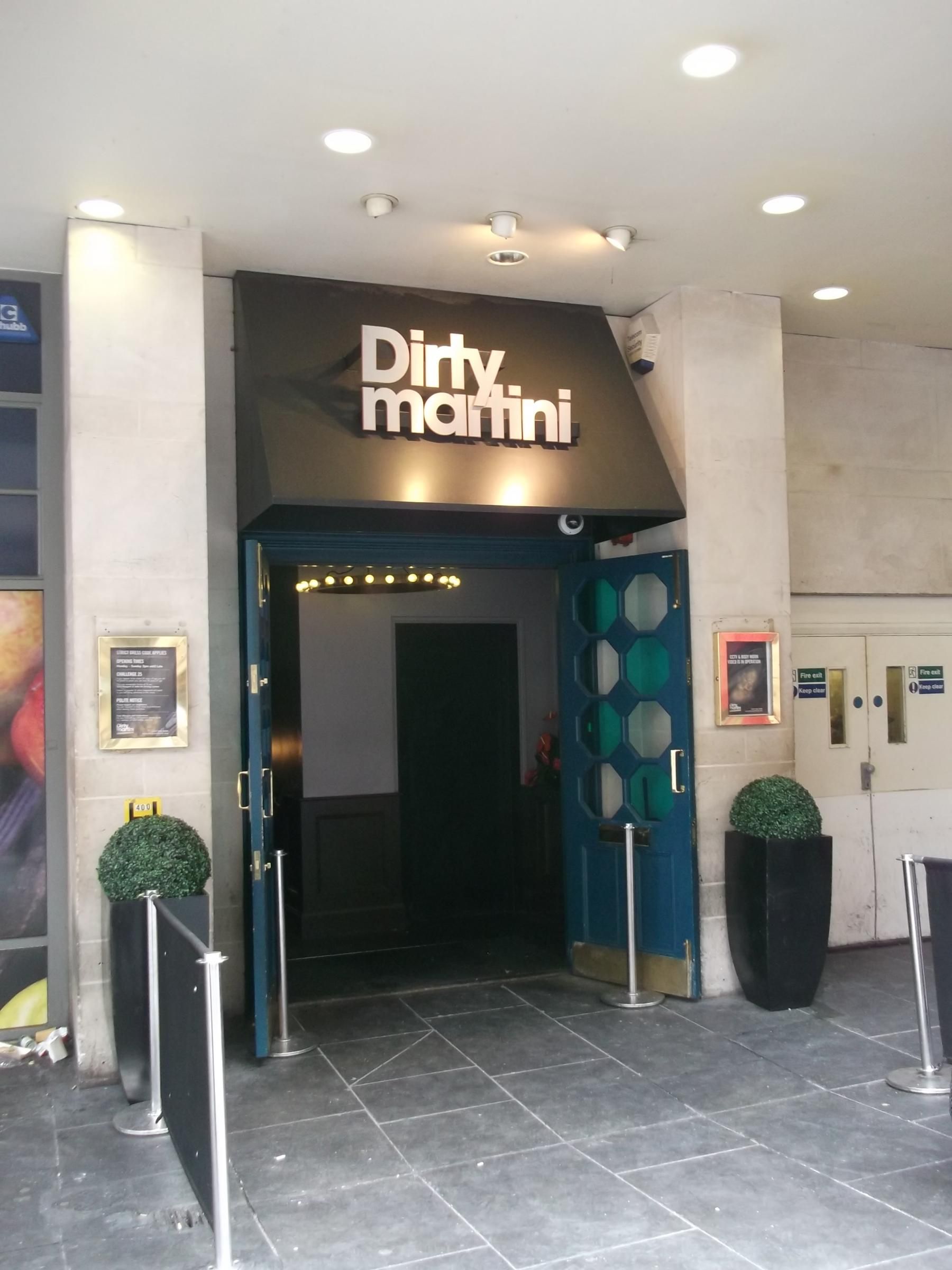 EC2-DirtyMartini158Bishopsgate1-taken 21-7-2018.. (Pub, External). Published on 07-10-2018