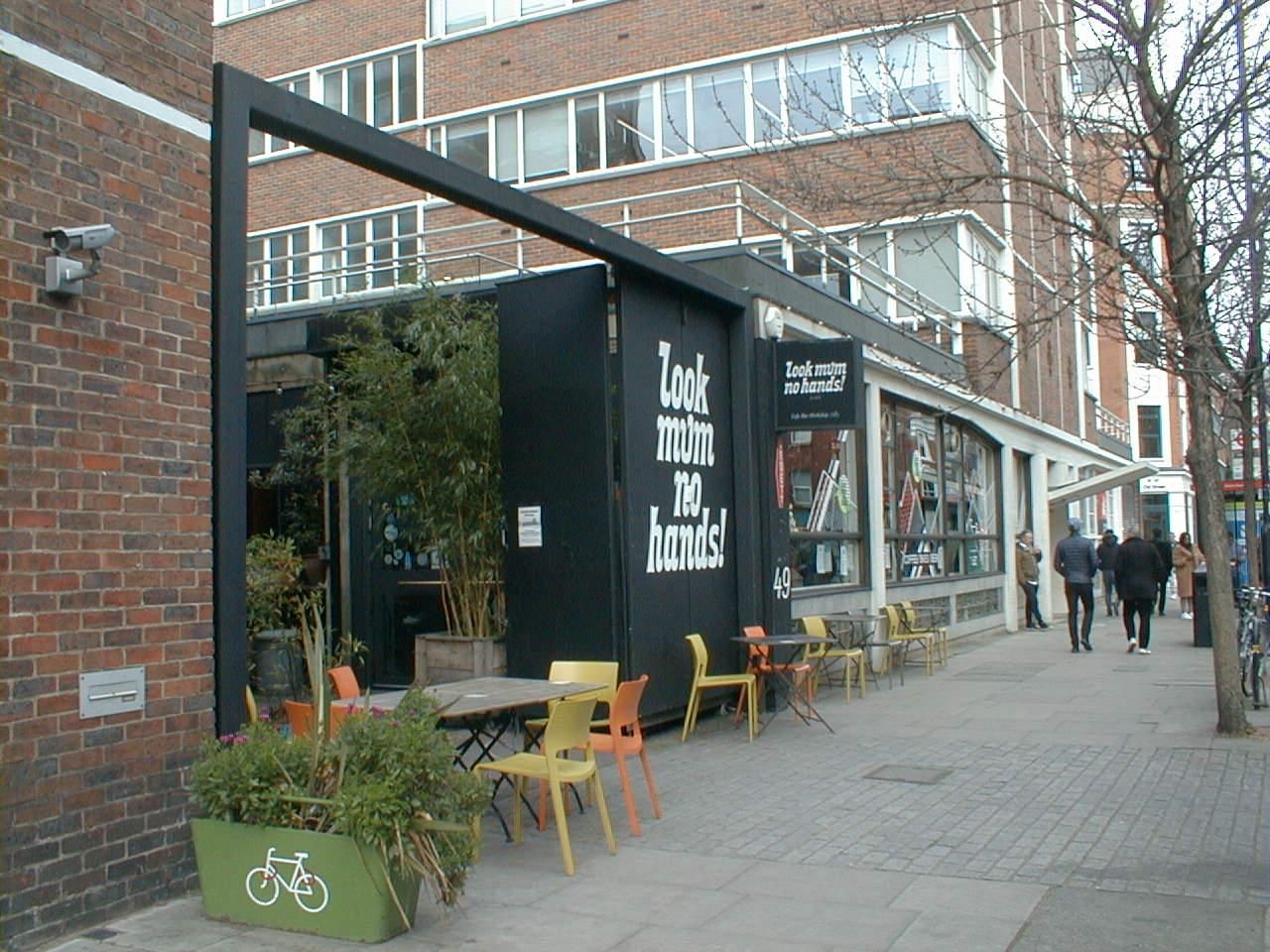 Look Mum No Hands London EC1 20220228. (Pub, External). Published on 02-03-2022