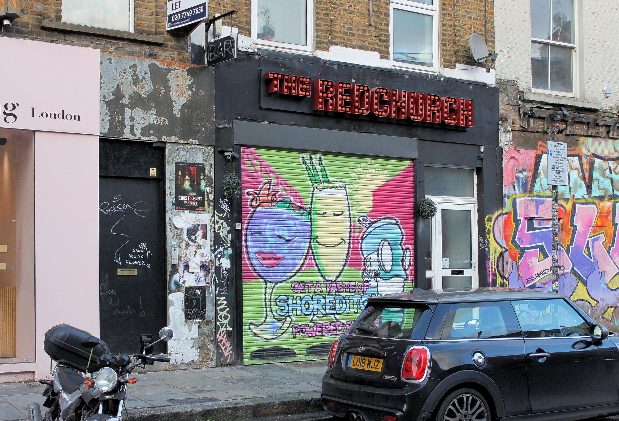 London E2 Redchurch  taken 2024-01-03. (Pub, External, Key). Published on 06-01-2024