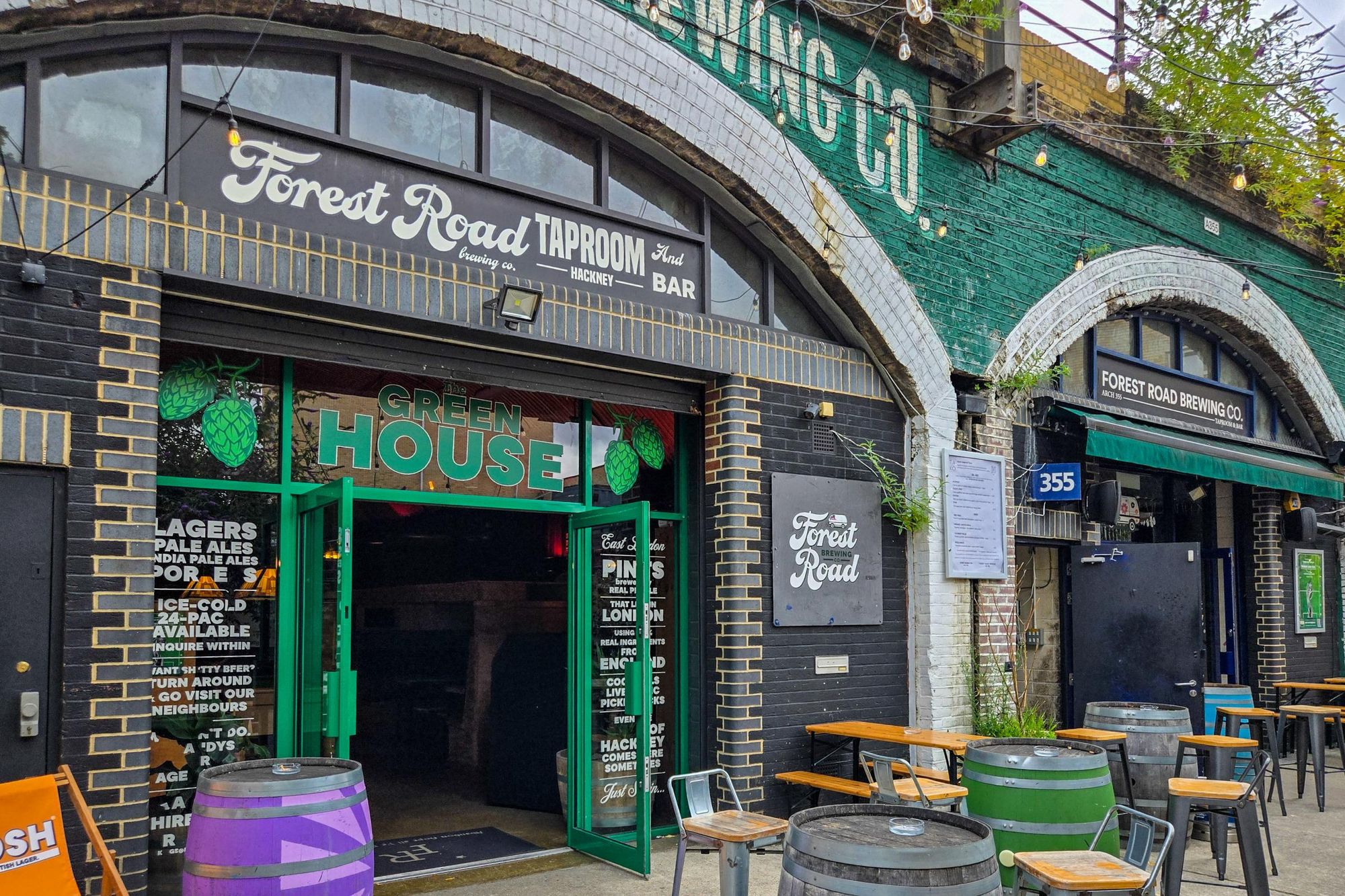 Forest Road Brewery Taproom London E8 20250804. (Pub, External). Published on 10-08-2025
