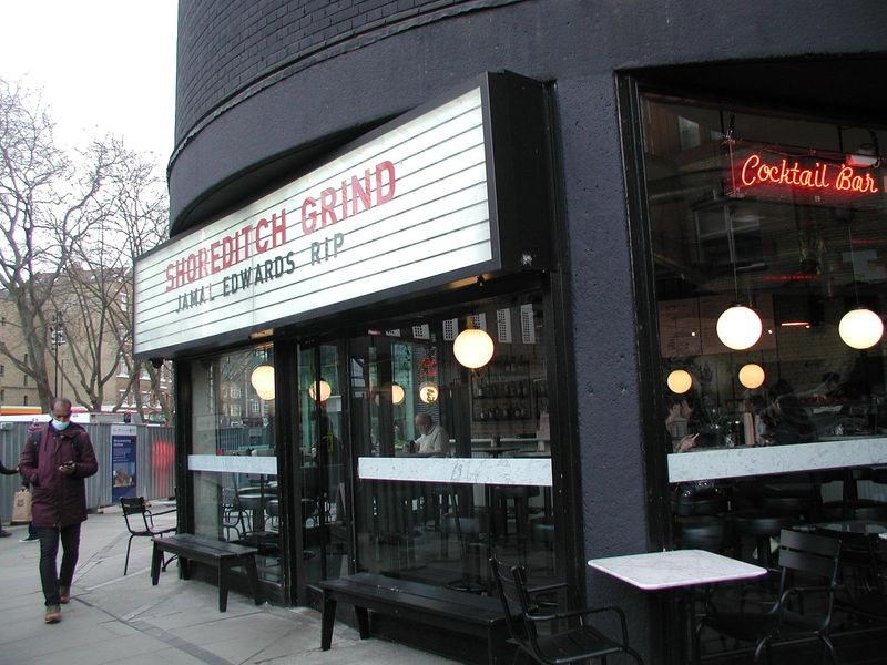 Shoreditch Grind London EC1V taken 20220228. (Pub). Published on 03-03-2022