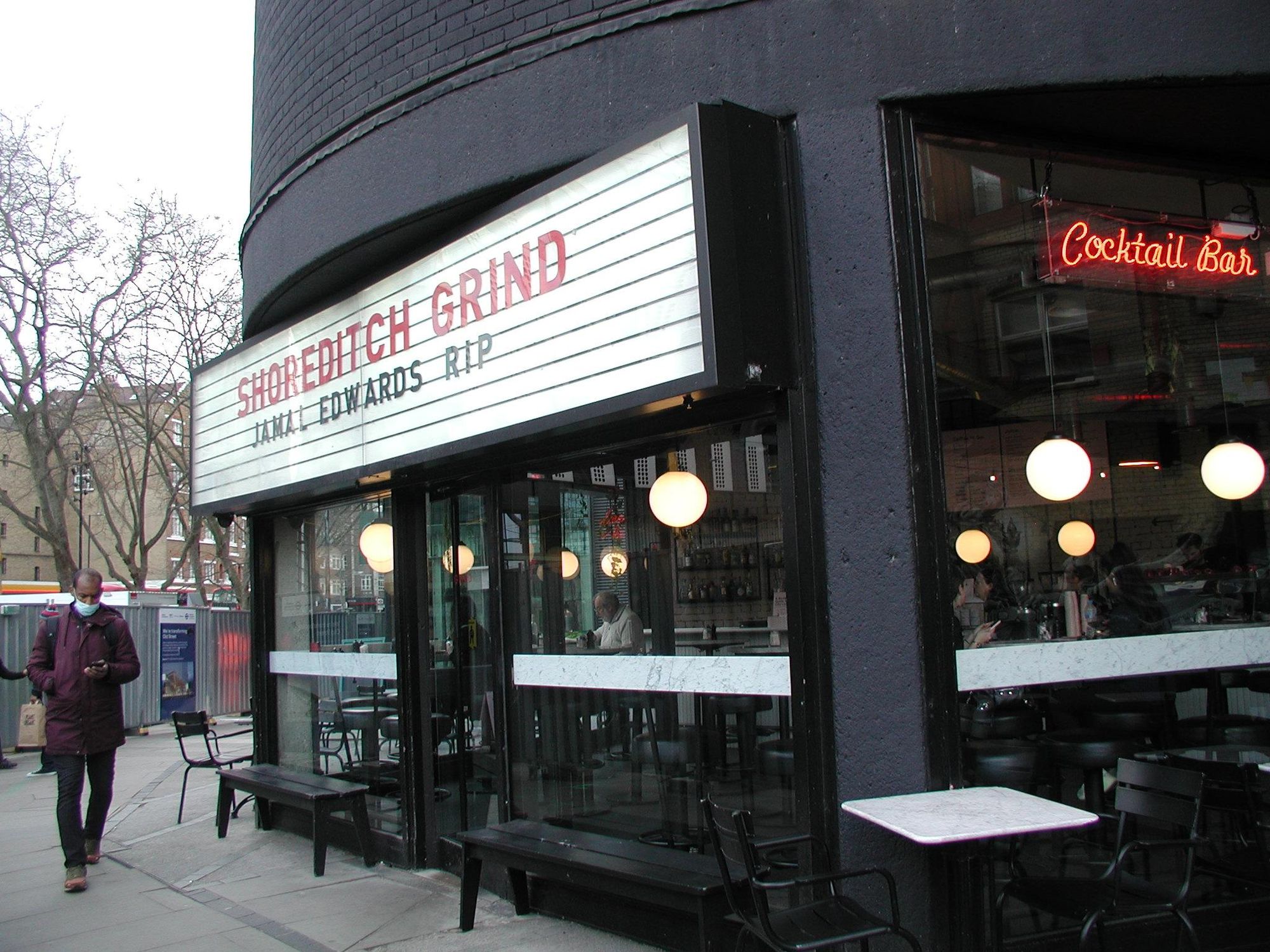 Shoreditch Grind London EC1V taken 20220228. (Pub). Published on 03-03-2022