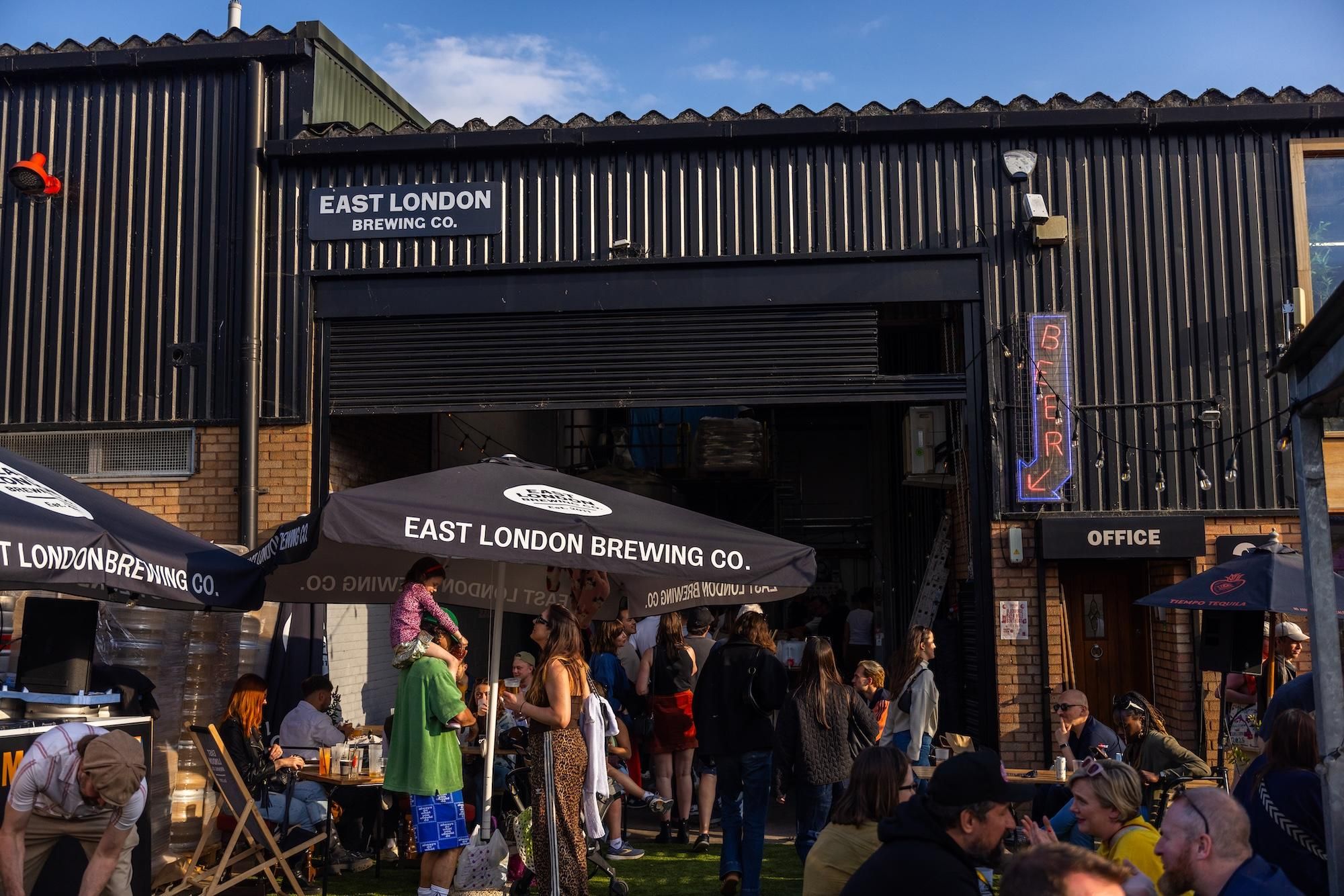 East London Brewing Taproom London E17 20260503 . (External, Bar, Key). Published on 19-08-2026