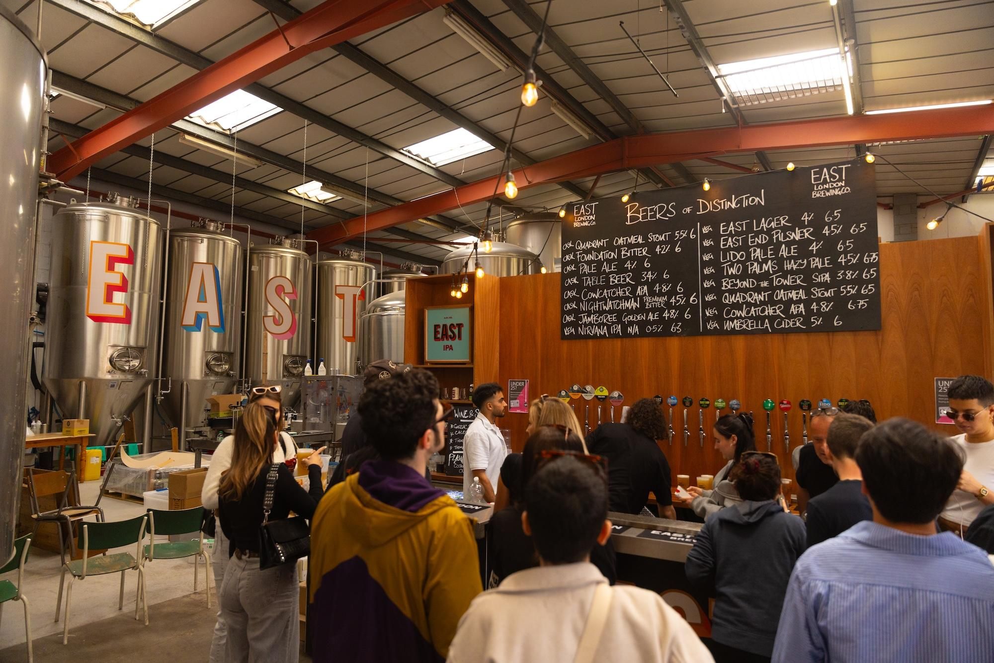 East London Brewing Taproom London E17 20260503 . (Pub, Brewery, Bar, Key). Published on 19-08-2026