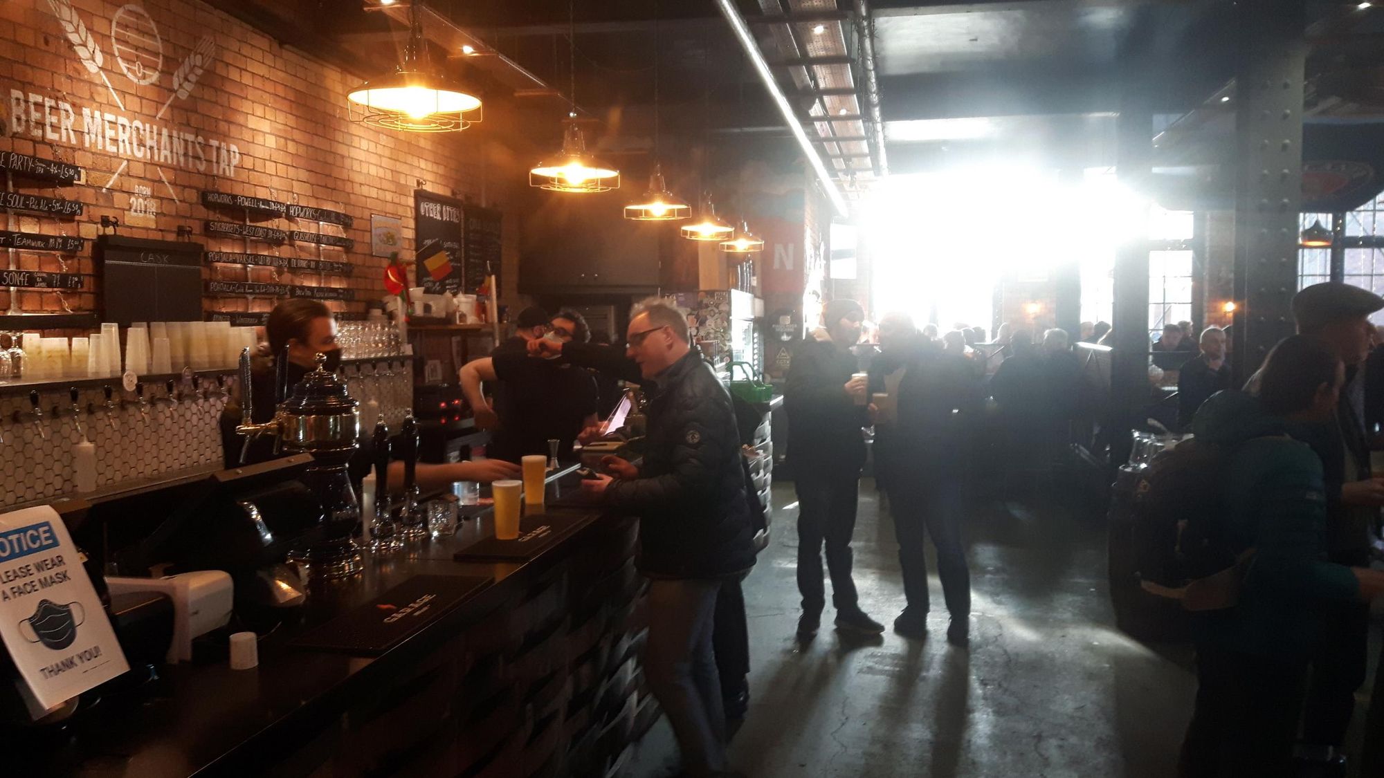 Beer Merchants tap Internal January 2022. (Pub, Bar). Published on 09-01-2022