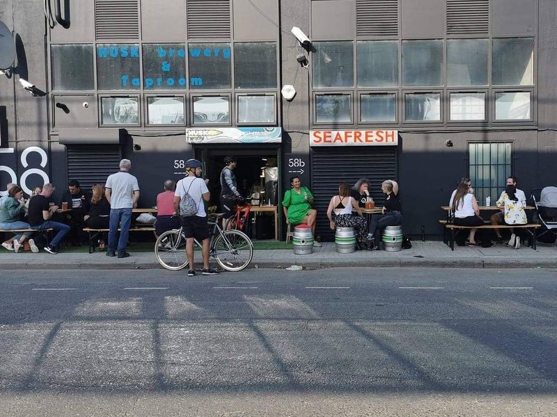 Husk Taproom External January 2022. (Pub, Brewery, External). Published on 19-01-2022