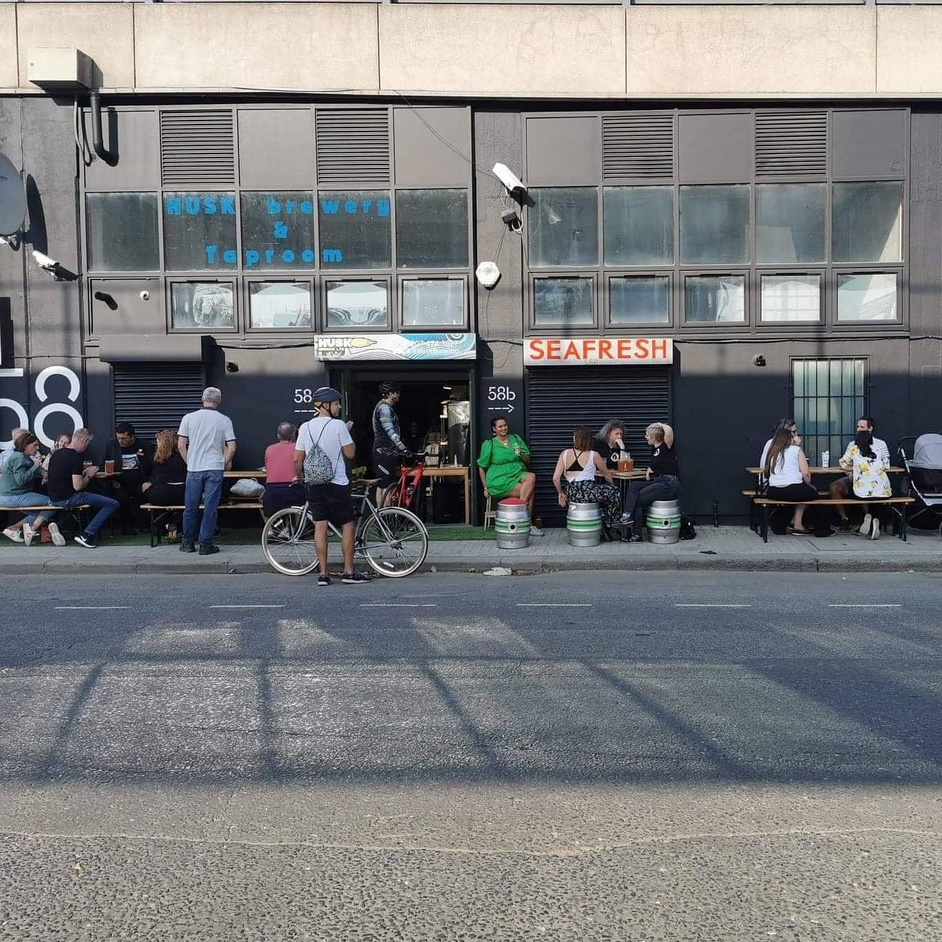 Husk Taproom External January 2022. (Pub, Brewery, External). Published on 19-01-2022
