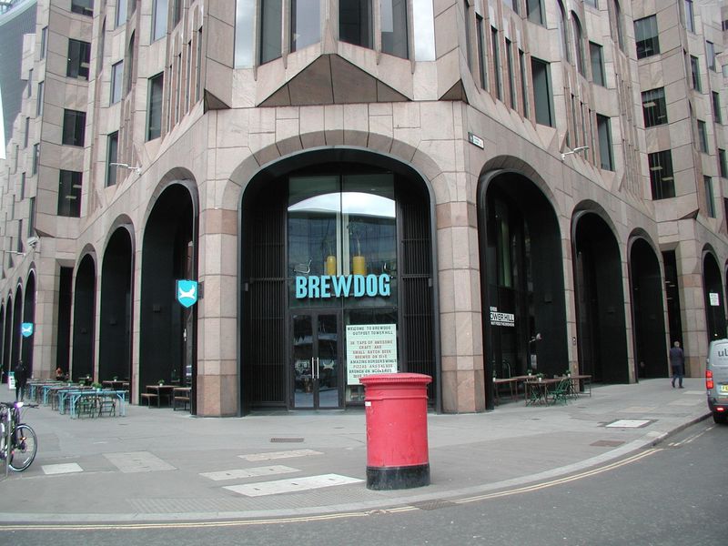 Brewdog Tower Hill London EC3R taken 20220228. (Pub). Published on 03-03-2022