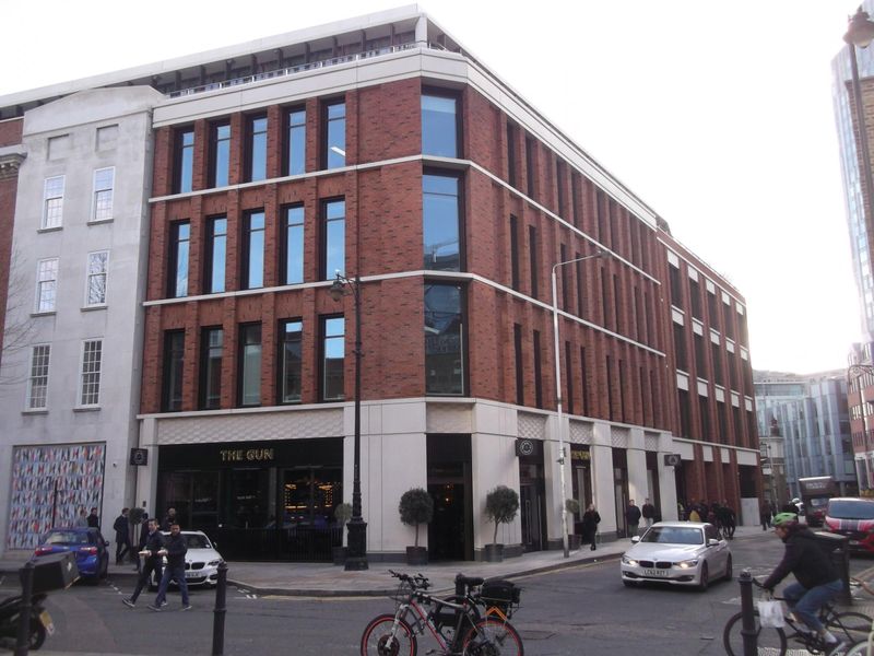 Gun London E1 taken 11 Feb 2019.. (Pub, External, Key). Published on 15-04-2019
