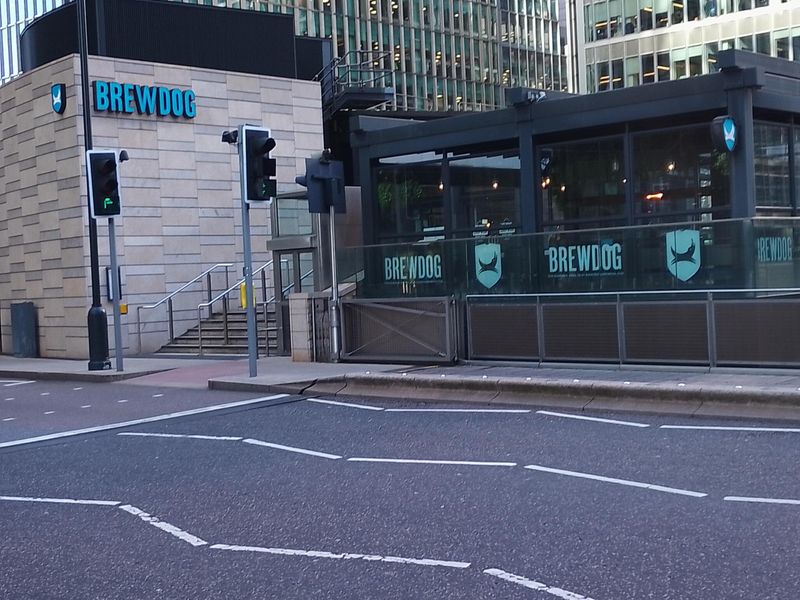 London E14 Brewdog Canary Wharf  taken 20240212. (Pub, External, Key). Published on 12-02-2024 