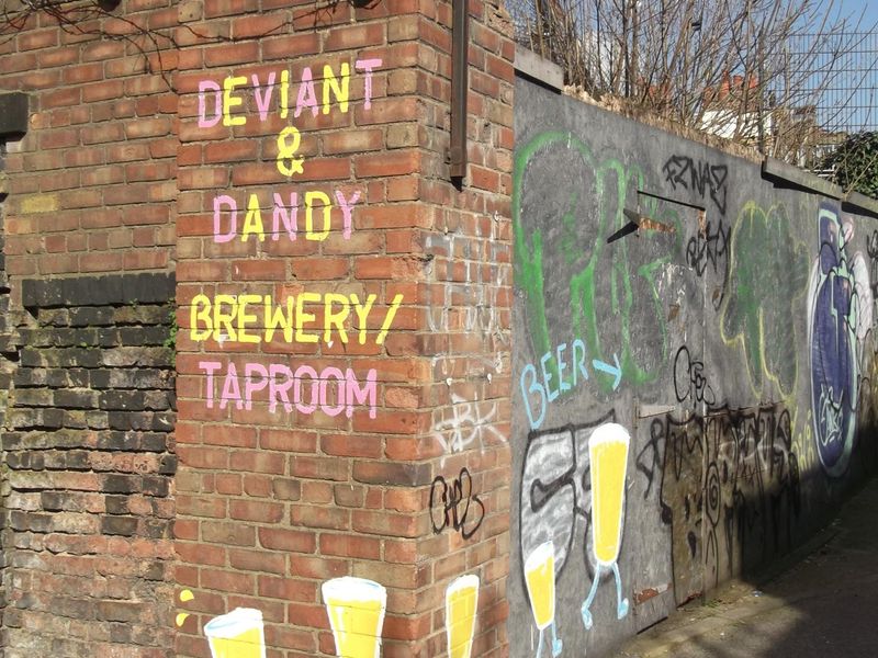 Deviant & Dandy London E9 taken 26 March 2019.. (Pub, External). Published on 15-04-2019