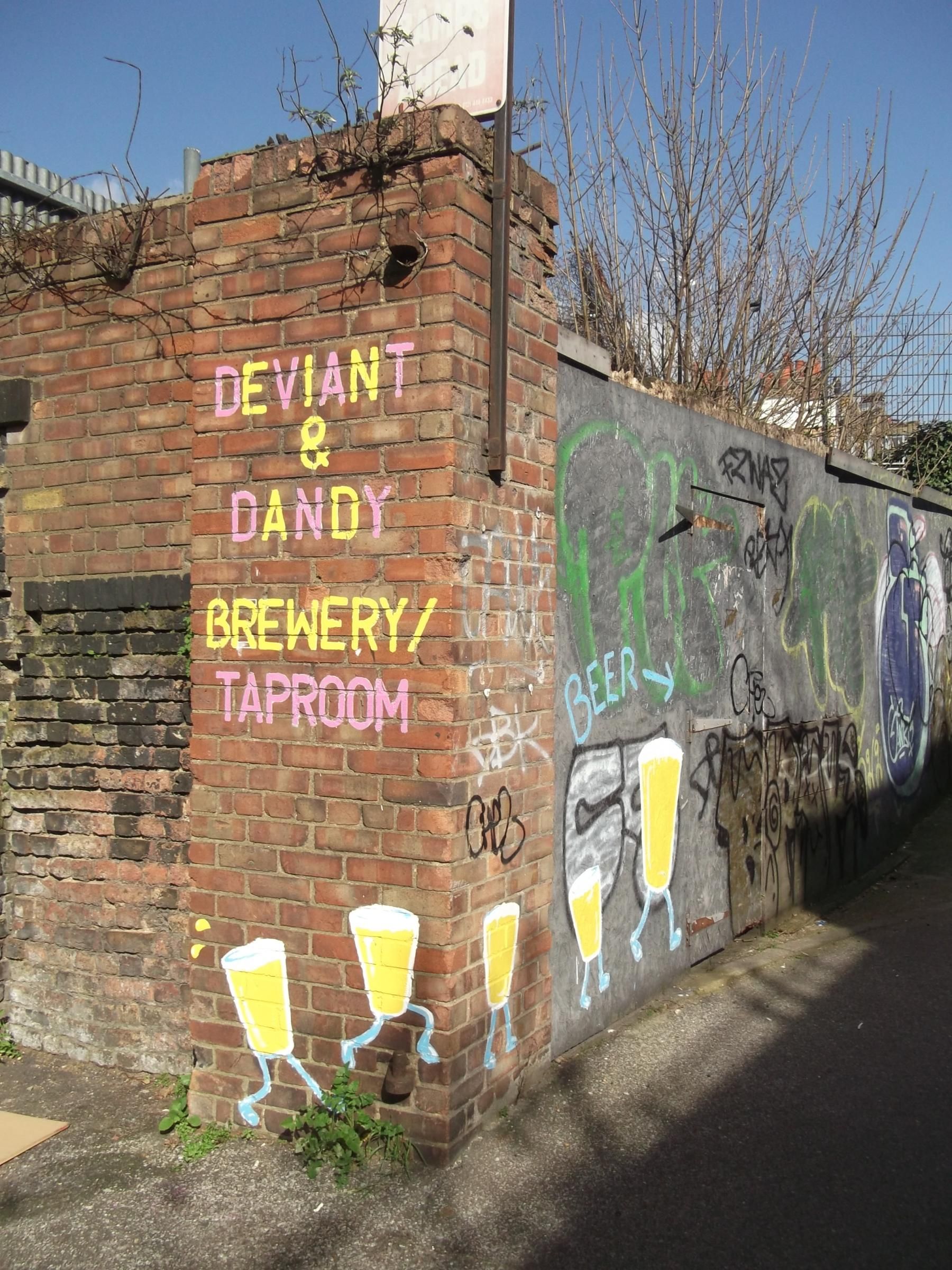 Deviant & Dandy London E9 taken 26 March 2019.. (Pub, External). Published on 15-04-2019