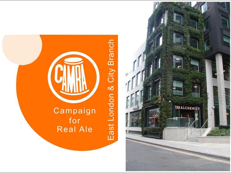 Alchemist London EC1V 20220228. (Pub, External). Published on 07-03-2022