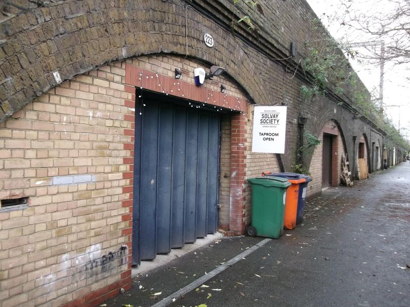 Solvay Society Taproom London E11 20211229. (Pub, External, Key). Published on 07-01-2022