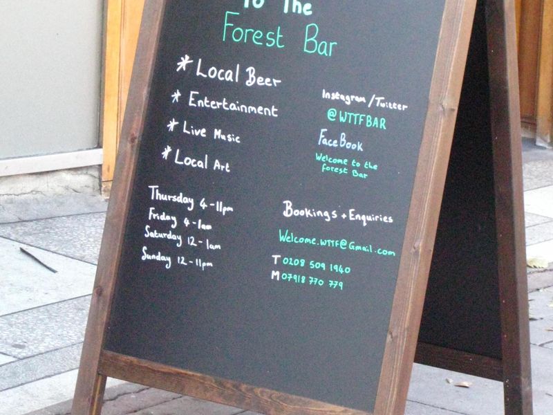 Welcome To The Forest London E17 taken 2019-10-27. (External, Sign). Published on 20-02-2020 