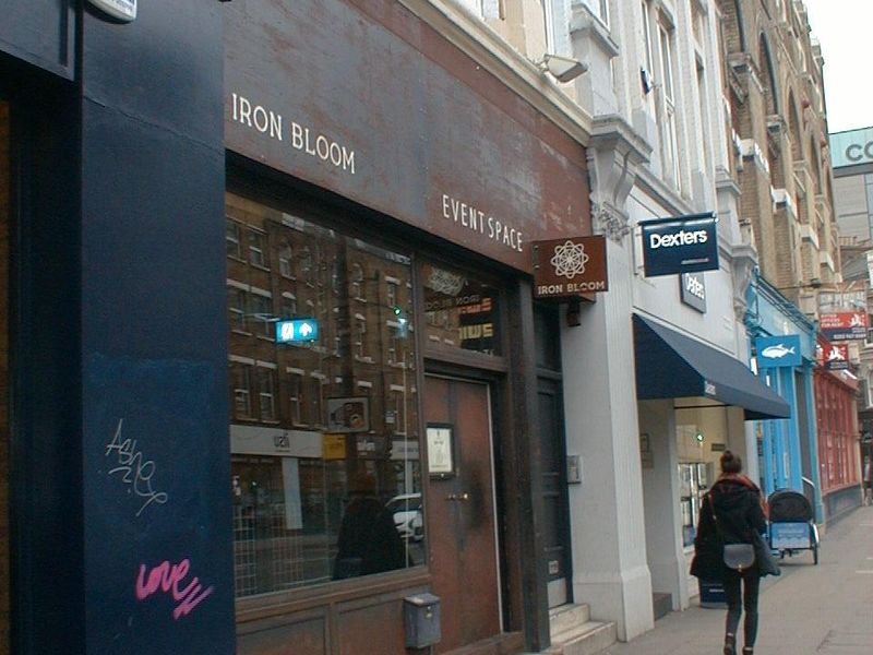 Iron Bloom London EC2A taken 20220228. (Pub). Published on 03-03-2022 