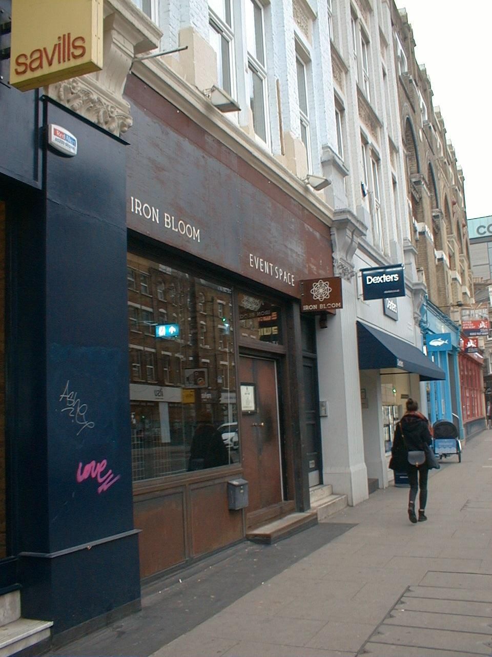 Iron Bloom London EC2A taken 20220228. (Pub). Published on 03-03-2022