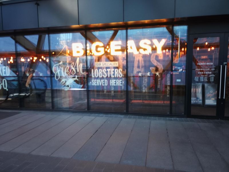 London E14 Big Easy taken 20240212. (Pub, External). Published on 12-02-2024