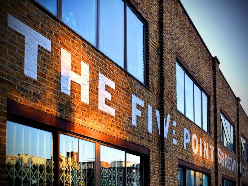 Five Points Brewery Taproom London E820250803. (Pub, External, Key). Published on 23-12-2025