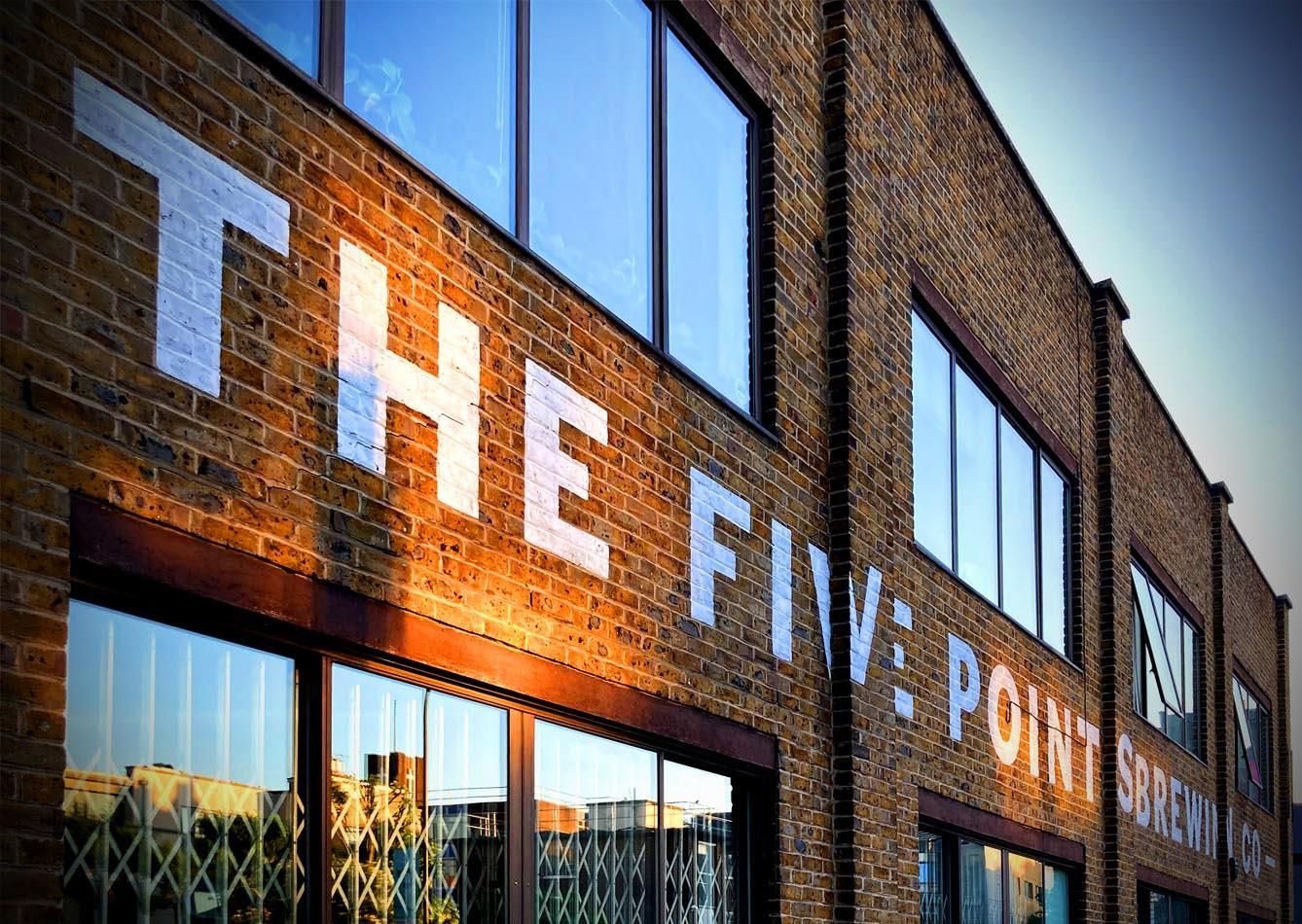Five Points Brewery Taproom London E820250803. (Pub, External, Key). Published on 23-12-2025
