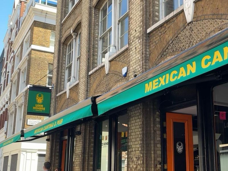 Loco Hombre Cantina & Pub London EC1V 20250805. (Pub, External, Key). Published on 10-08-2025