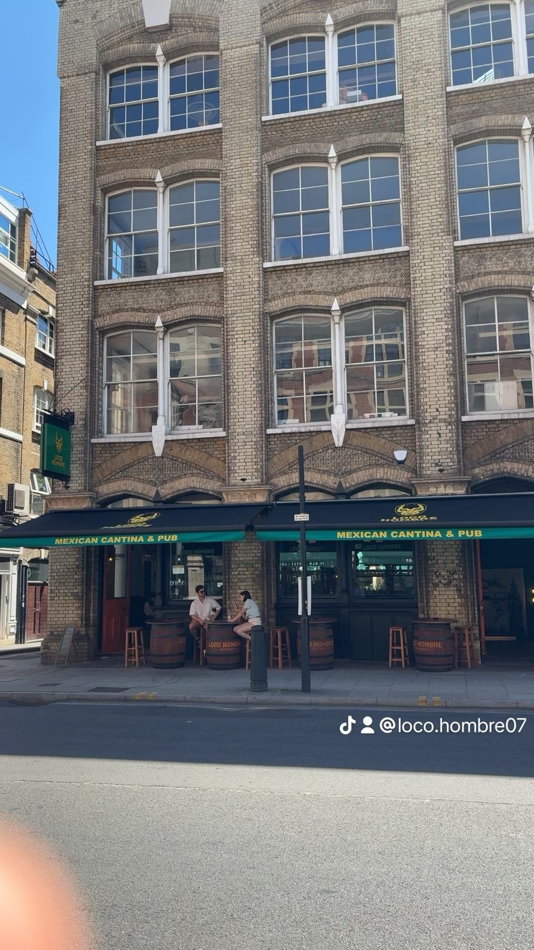 Loco Hombre Cantina & Pub London EC1V 20250805. (Pub, External). Published on 10-08-2025