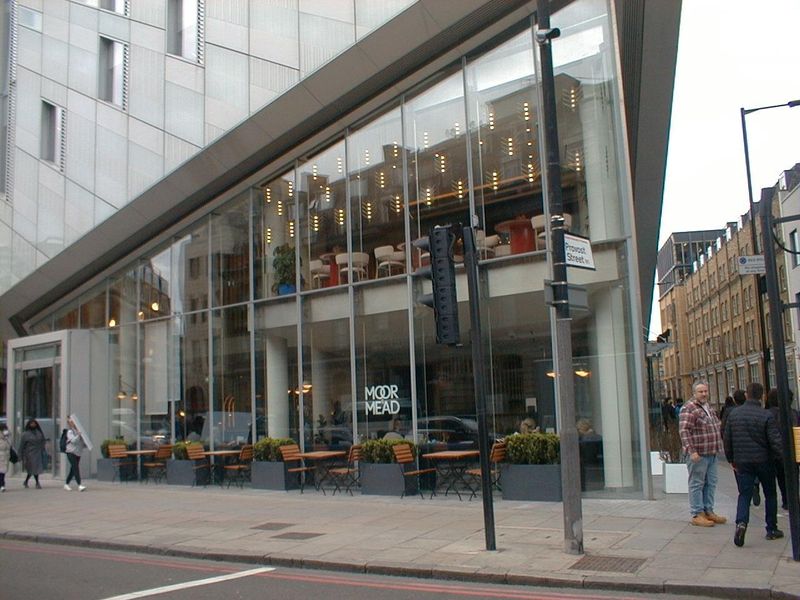 Moor And Mead London EC1 taken 20220228. (Pub, External). Published on 02-03-2022