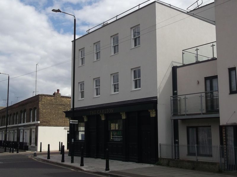 Carlton London E1 taken-20220413. (Pub, External). Published on 22-04-2022