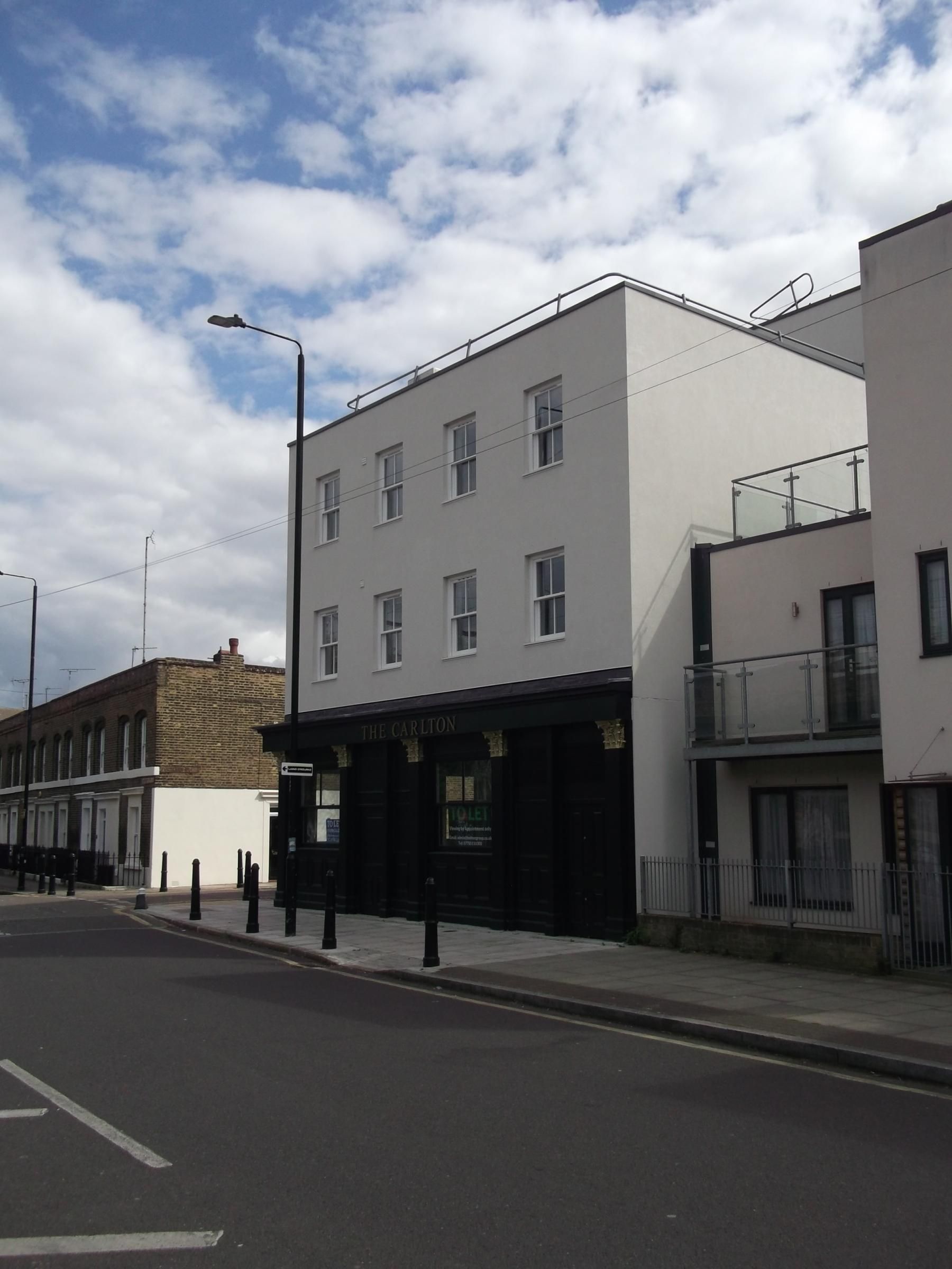 Carlton London E1 taken-20220413. (Pub, External). Published on 22-04-2022