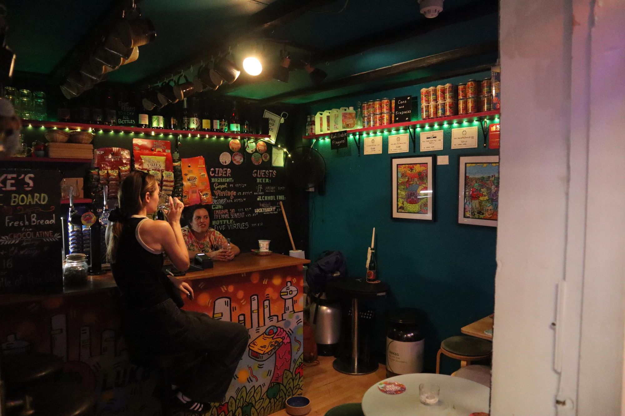 Lukes Cider Tap London E17. 20240721. (Pub, Bar). Published on 22-07-2024