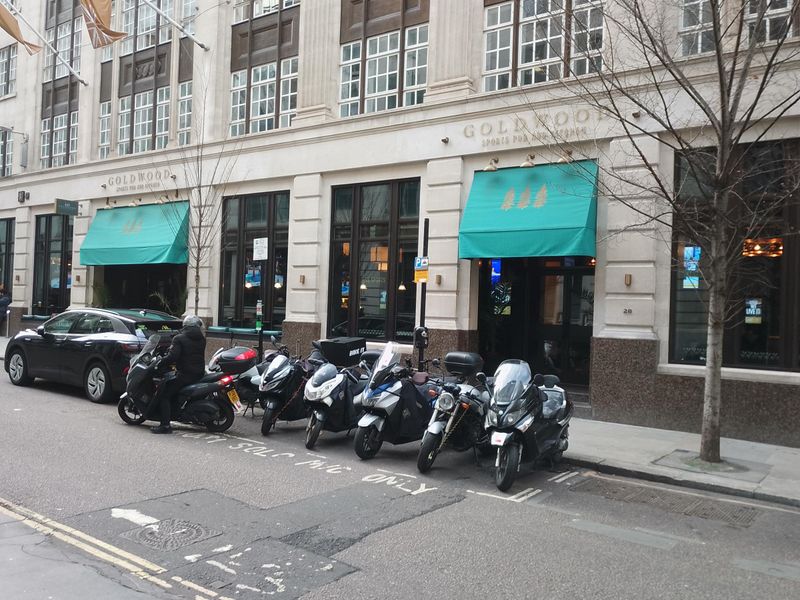 London EC2R Goldwood Sports Pub taken 20240124. (Pub, External, Key). Published on 25-01-2024