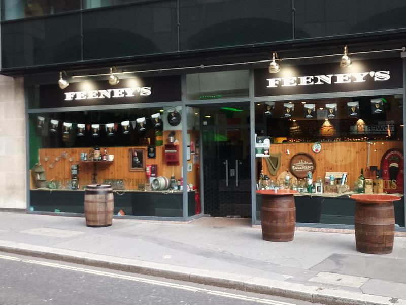 London EC3R Feeneys Irish Bar  taken 20240130. (Pub, External). Published on 03-02-2024