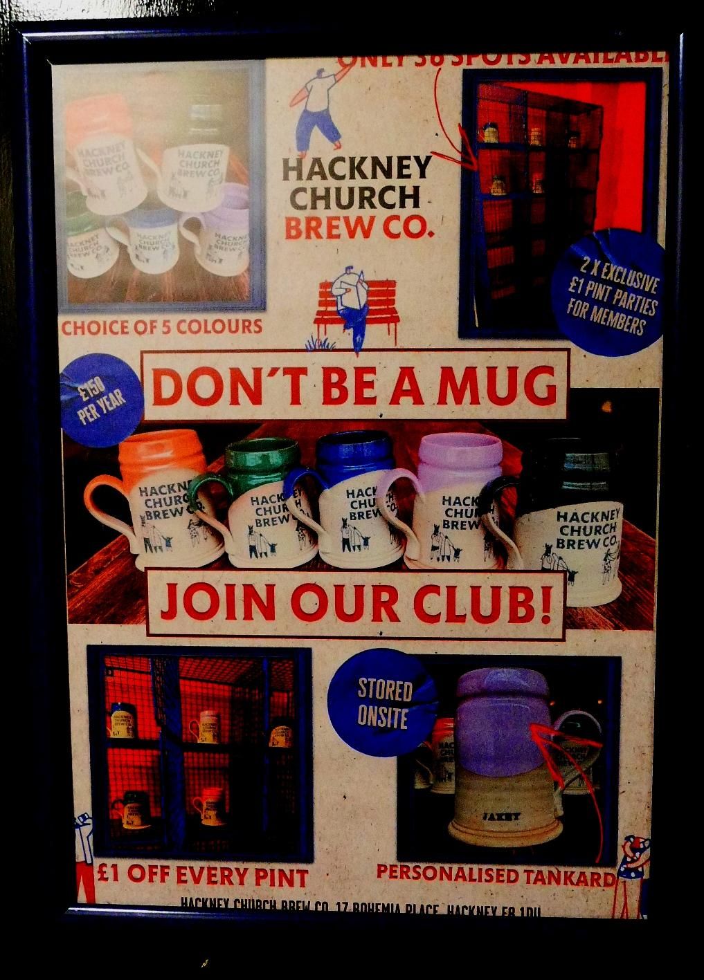 Hackney Church Tap Room London E17 20260414. (Pub, Sign). Published on 28-04-2026