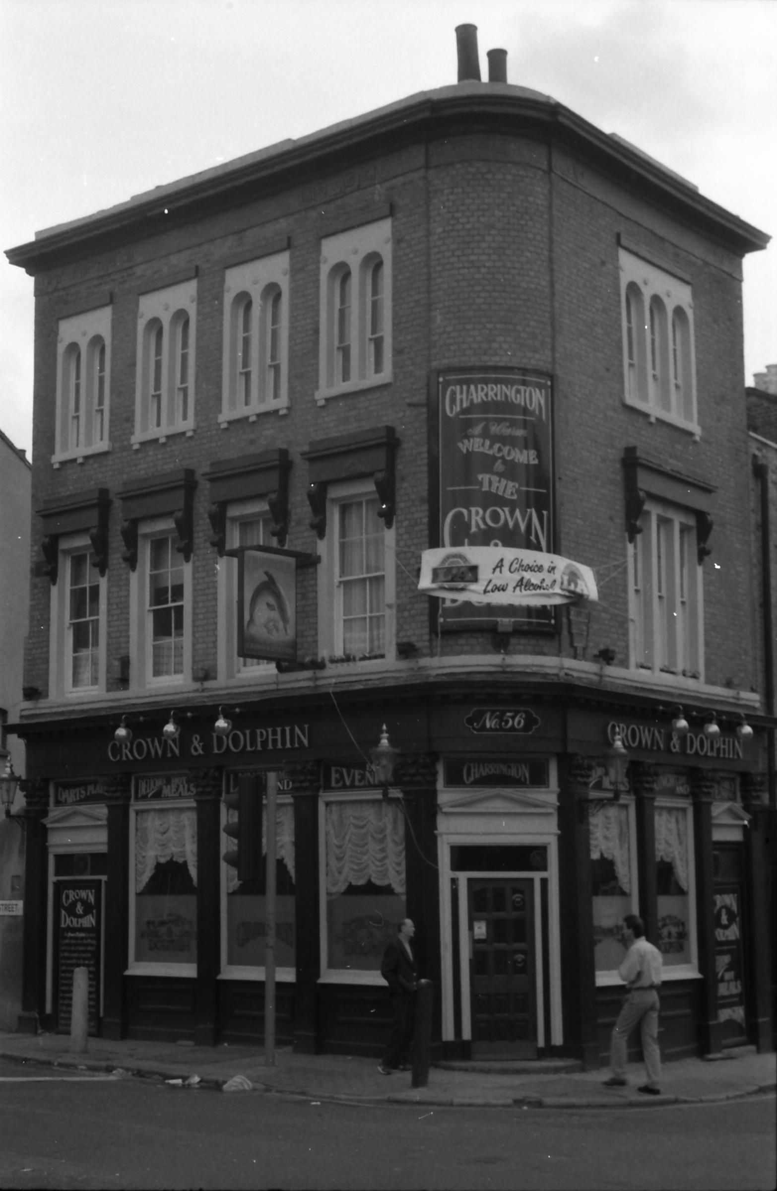Crown & Dolphin London E1 taken in 19 Feb 1989. (Pub, External). Published on 27-12-2017