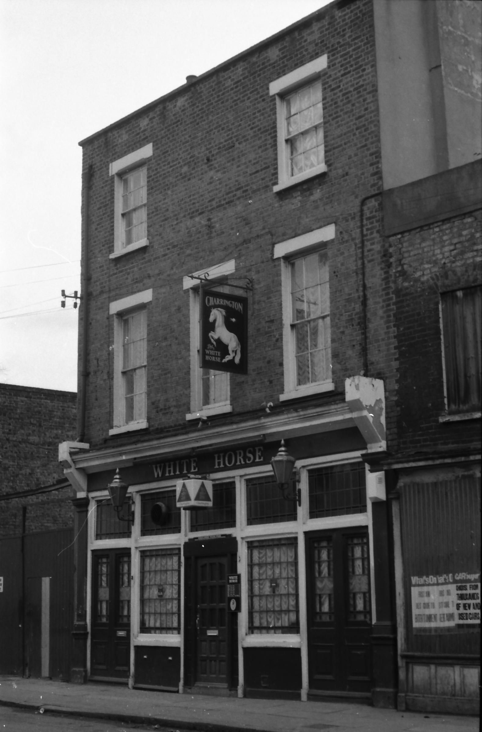 E1-White Horse White Horse Rd taken 19 Feb 1989.. (Pub, External). Published on 02-01-2018