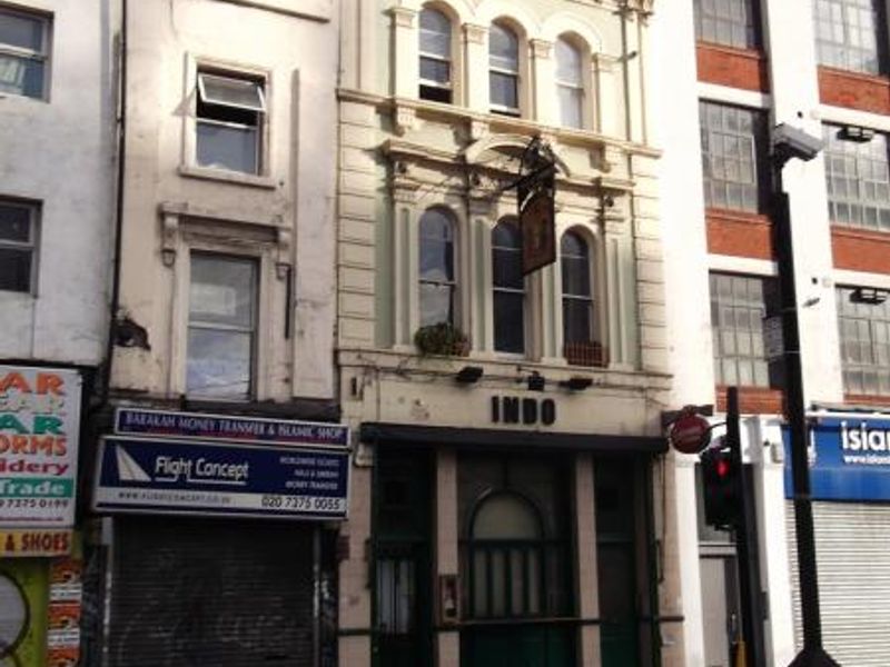 Old Blue Anchor-Indo London E1 taken Aug 2013. (Pub, External, Key). Published on 19-11-2013
