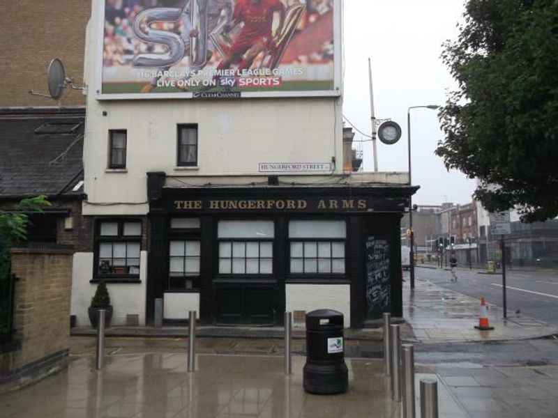 Hungerford Arms London E1. (Pub, External, Key). Published on 23-09-2013