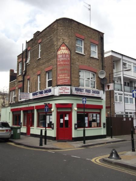 Britannia Morris Street London E1. (Pub, External). Published on 20-09-2013
